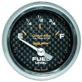 Carbon Fiber™ Electric Fuel Level Gauge 4716